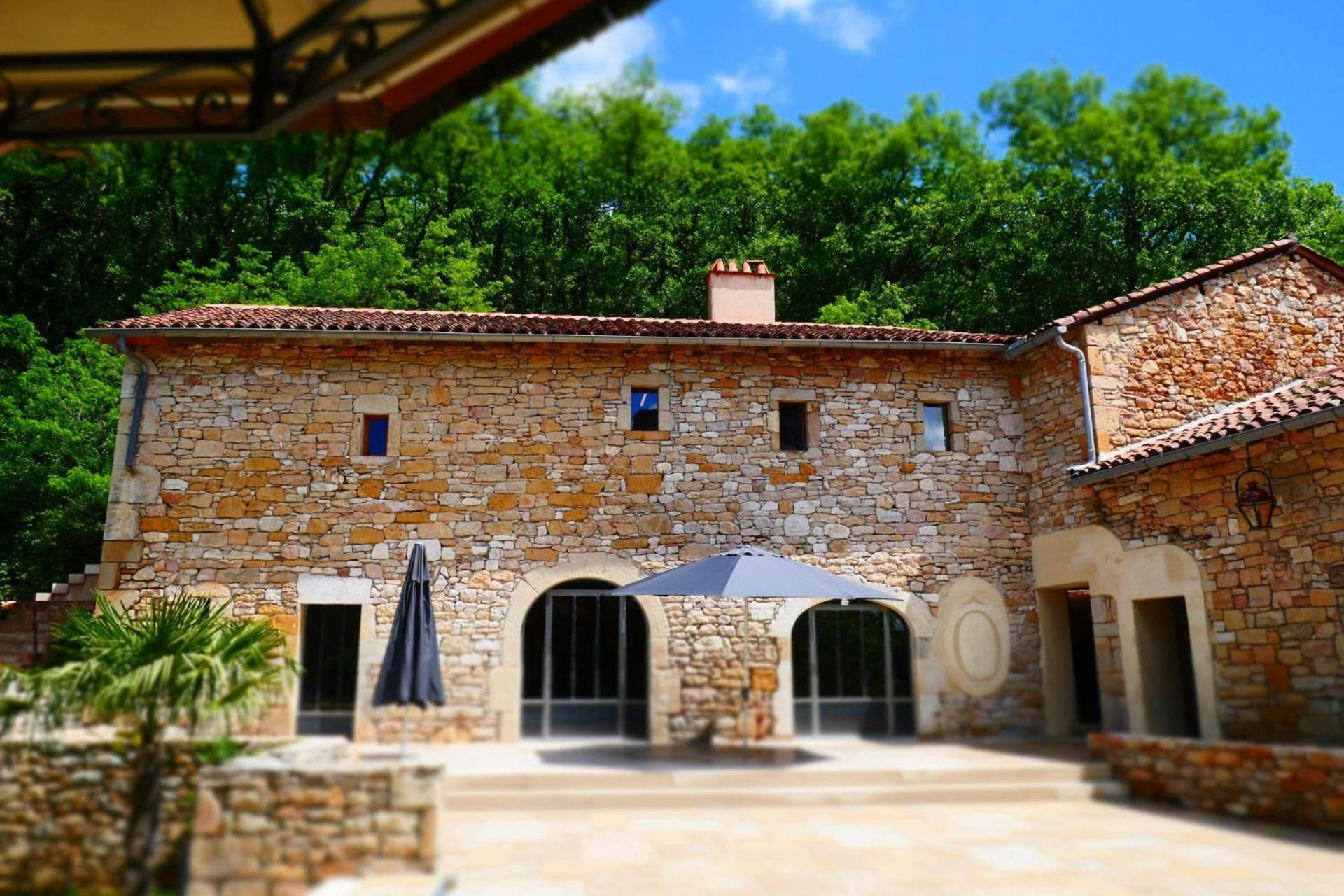 Villa Chateau de Saint Dau à Figeac Extérieur photo