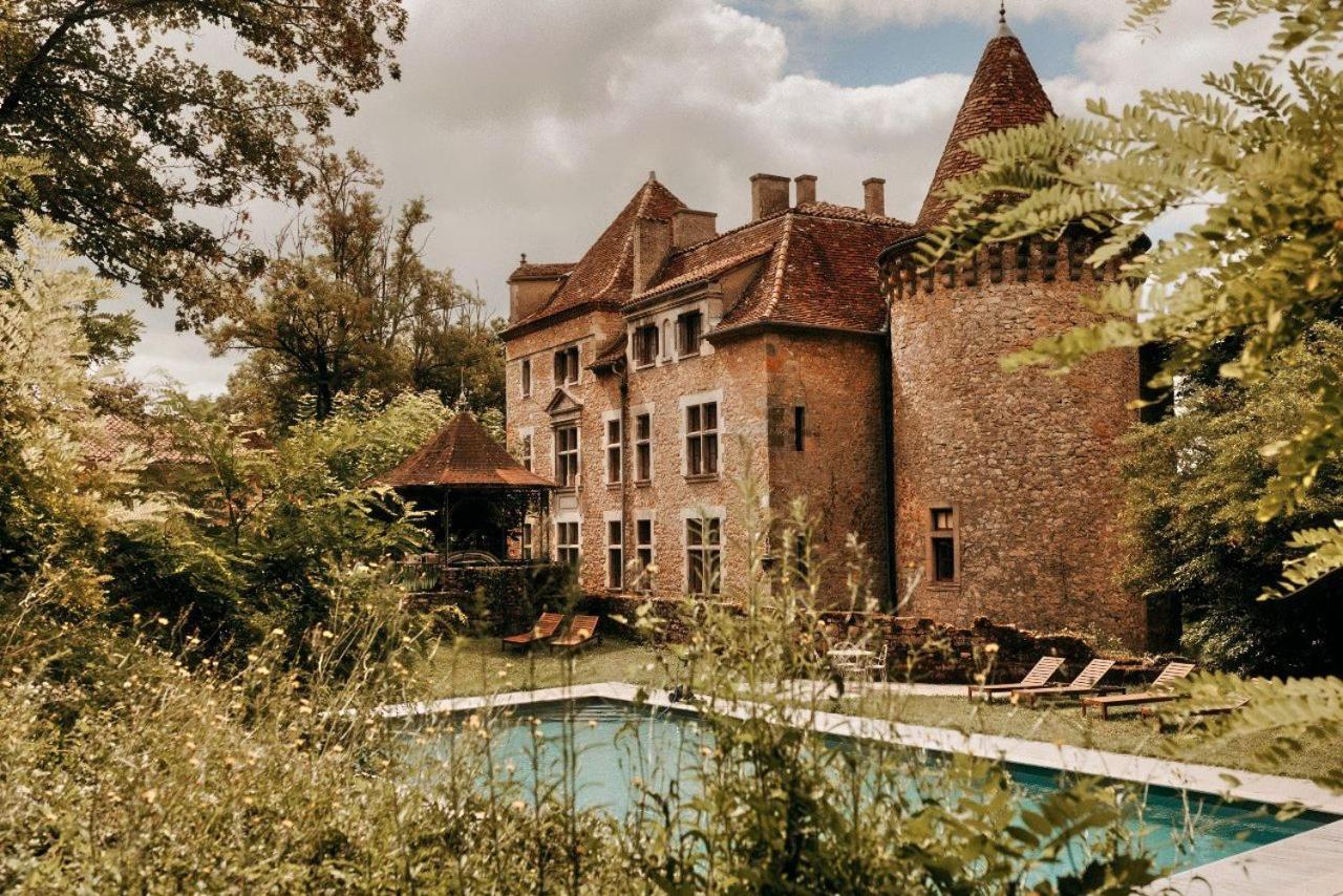 Villa Chateau de Saint Dau à Figeac Extérieur photo